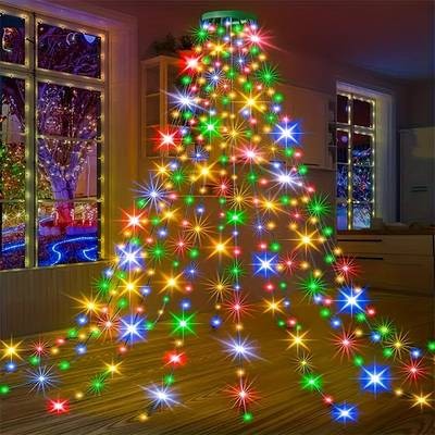 LED Christmas Lights Set with 8 Modes – Bright, Festive & Easy USB Lighting