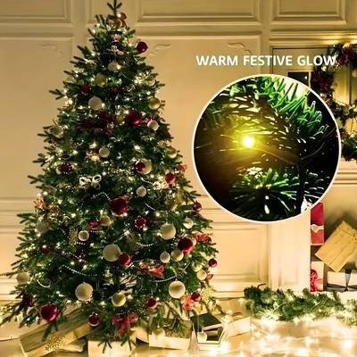 LED Christmas Lights Set with 8 Modes – Bright, Festive & Easy USB Lighting