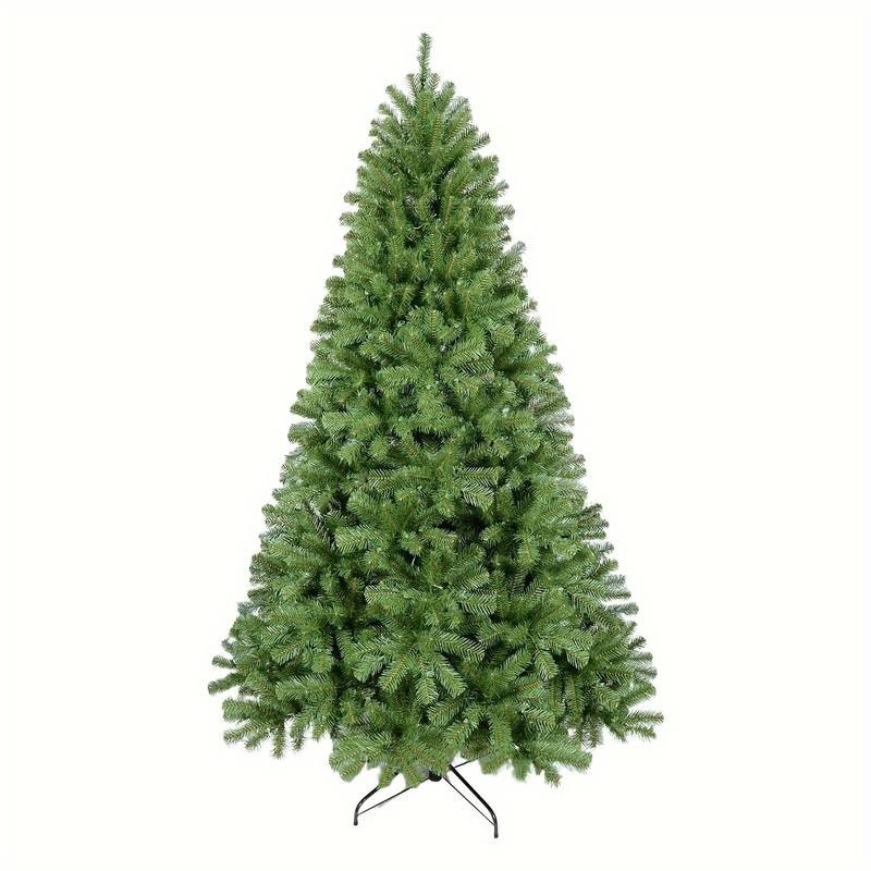 Classic 182.88cm Unlit Plastic Fir Christmas Tree – Traditional Holiday Centrepiece