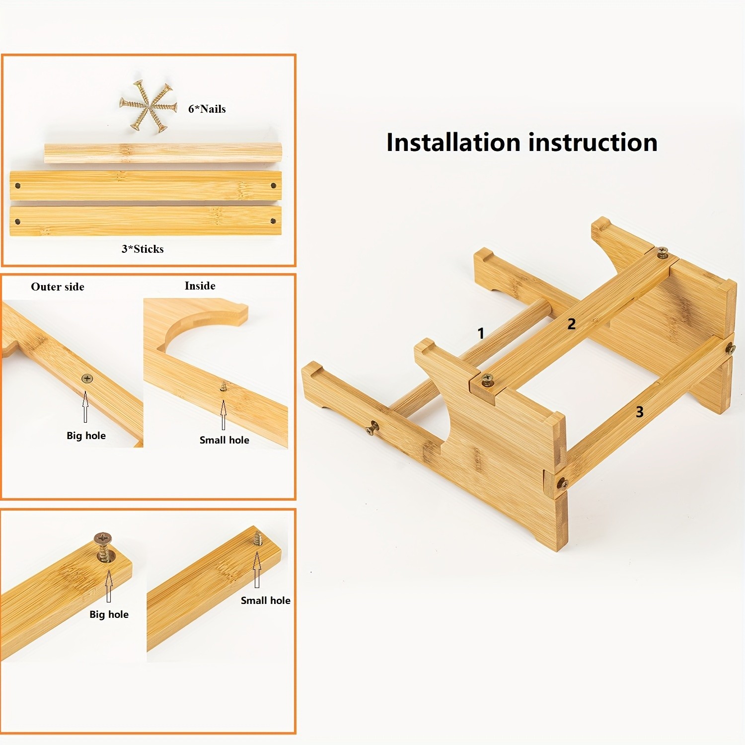 CEEFU Multi-Tier Bamboo & Wood Cupcake Stand – Elegant Dessert Display for Holidays, Parties & NZ Home Celebrations