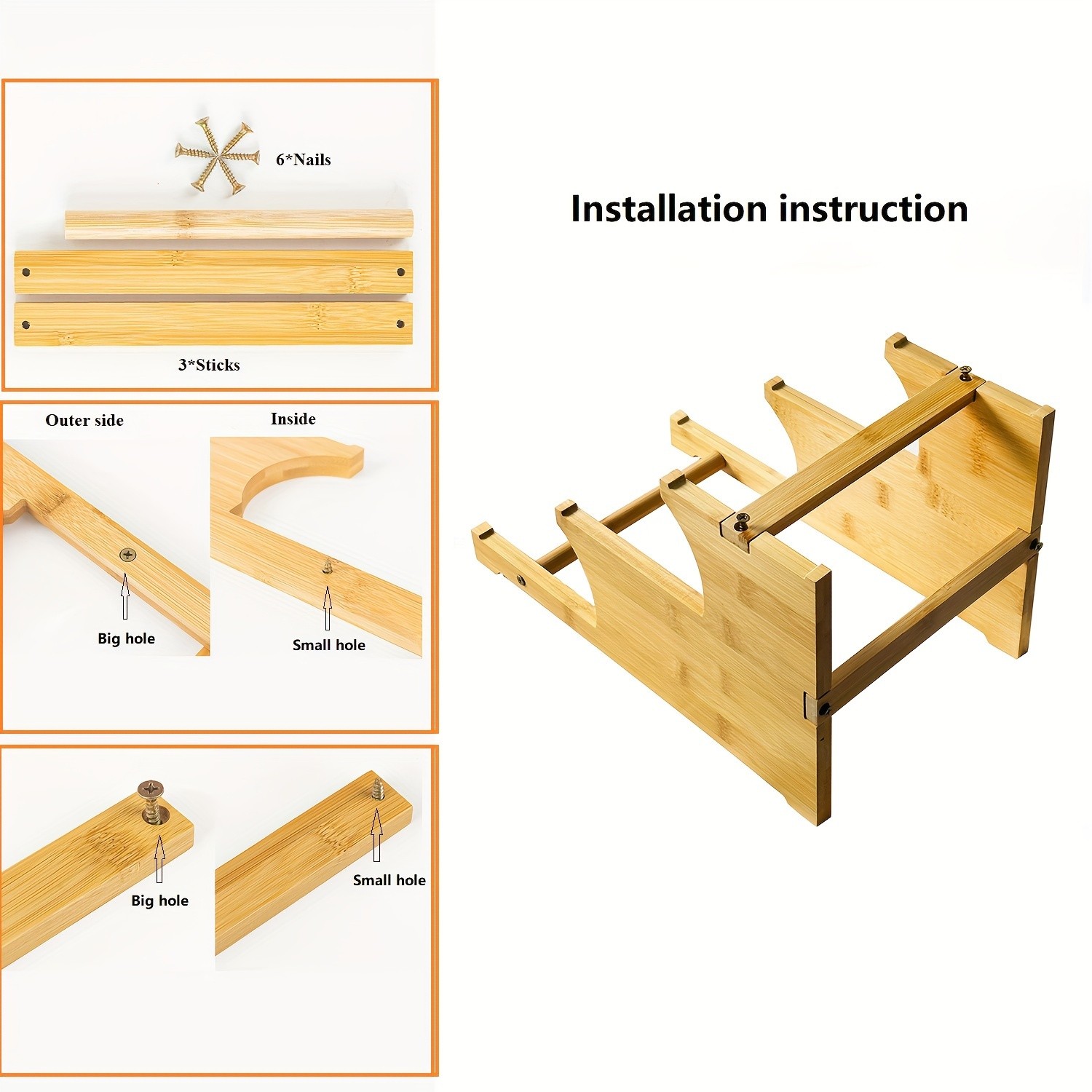 CEEFU Multi-Tier Bamboo & Wood Cupcake Stand – Elegant Dessert Display for Holidays, Parties & NZ Home Celebrations