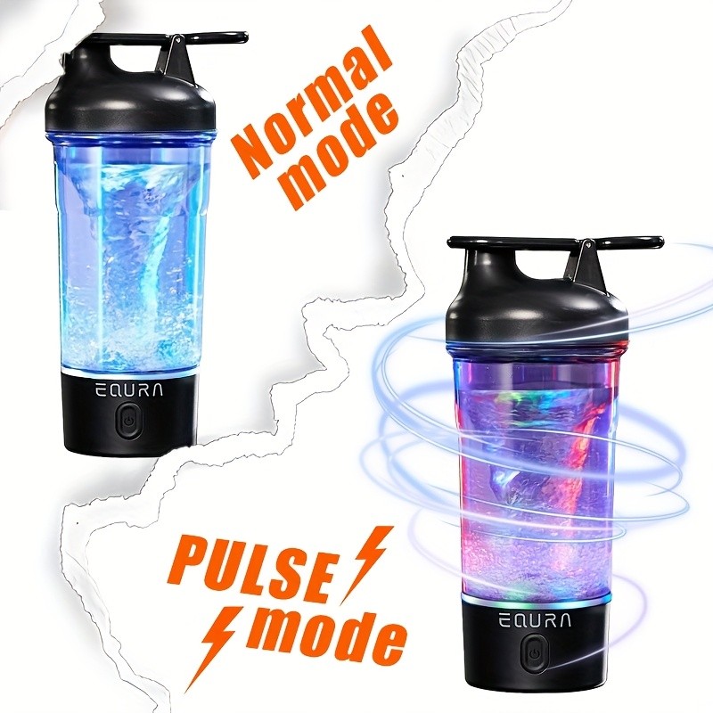 eQUra 750ml Pulse Electric Blender Cup – Dual-Mode Portable Protein Shaker & Smoothie Maker for Active NZ Lifestyles