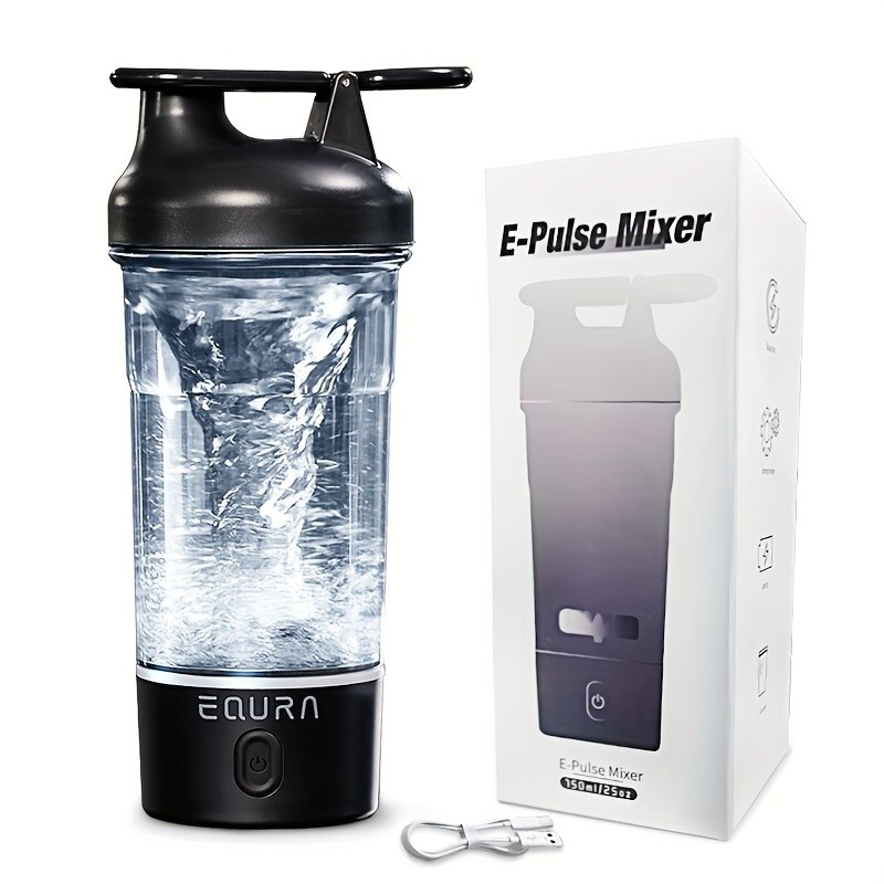 eQUra 750ml Pulse Electric Blender Cup – Dual-Mode Portable Protein Shaker & Smoothie Maker for Active NZ Lifestyles
