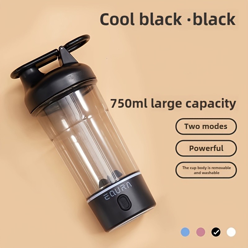 eQUra Portable Tritan Water Bottle with Capacity Scale – Shatterproof Single-Spout Hydration Bottle for Gym, Camping & Outdoor Use