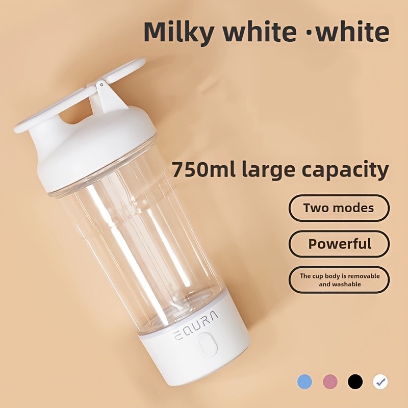 eQUra Portable Tritan Water Bottle with Capacity Scale – Shatterproof Single-Spout Hydration Bottle for Gym, Camping & Outdoor Use