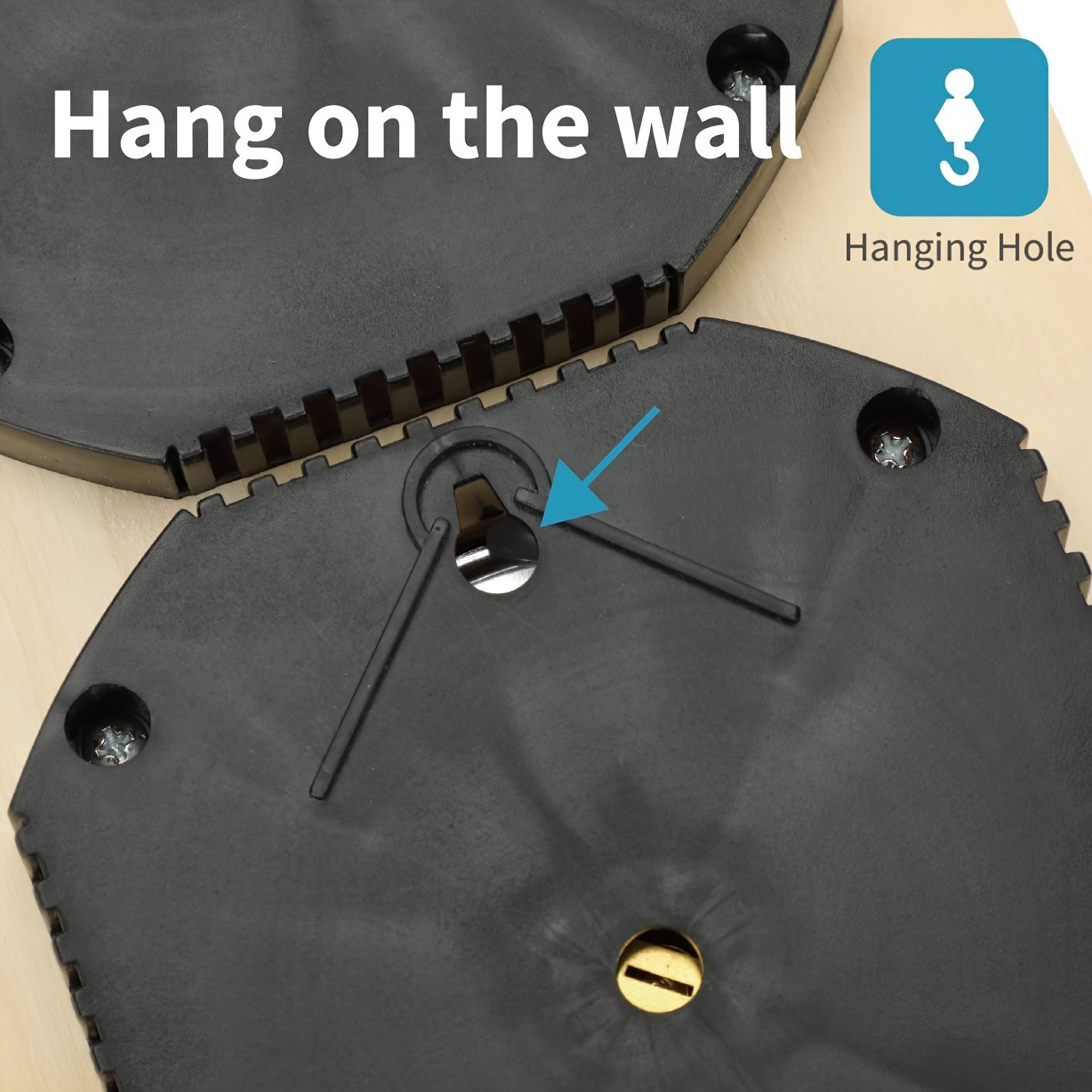 KT THERMO Wooden Sauna Thermometer & Hygrometer – Wall-Mounted Dual °C/°F Temperature & Humidity Gauge for Home & Spa Rooms