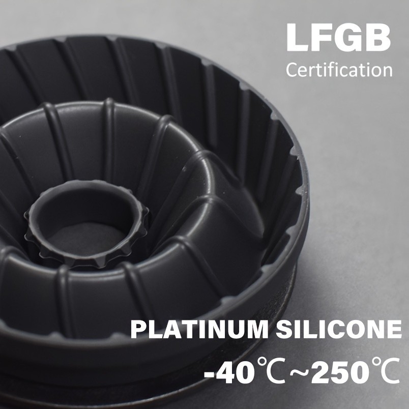 KT THERMO Collapsible Silicone Pour-Over Coffee Dripper – Foldable V60 Filter Cup for Camping, Hiking & Outdoor Brewing