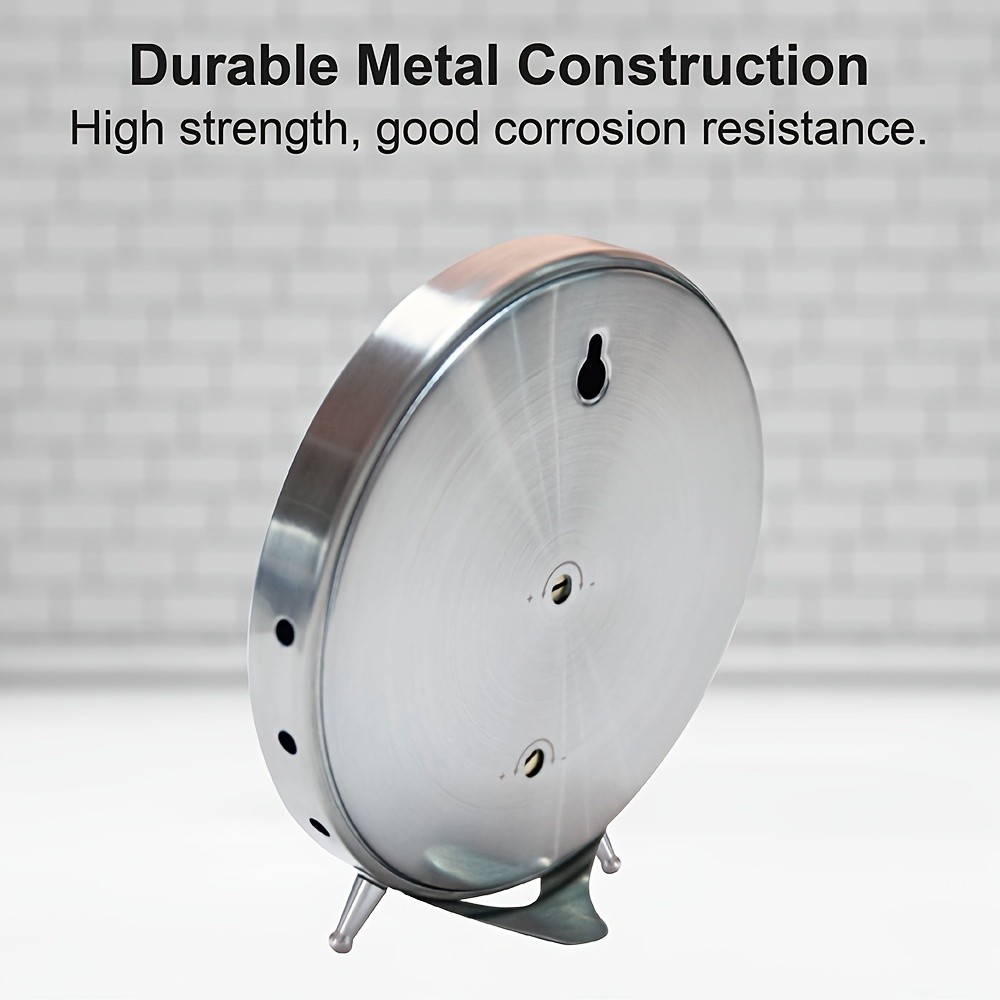 KT THERMO Premium Stainless Steel Indoor Thermo-Hygrometer – Analog Temperature & Humidity Monitor with Non-Skid Base (No Battery Needed)