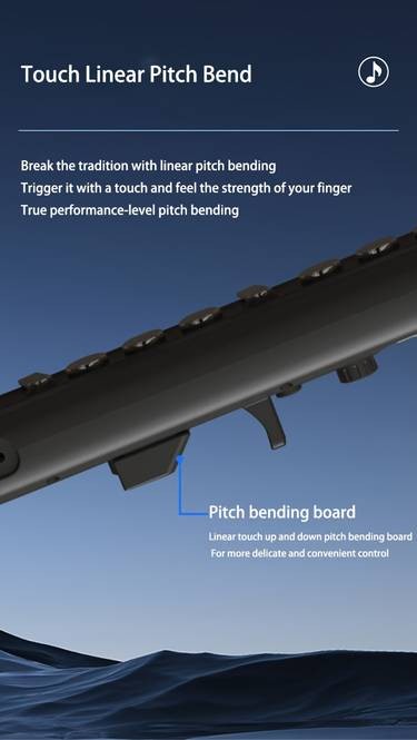 Sunrise Melody M1 EWI – Easy-Start Electronic Wind Instrument for Beginners