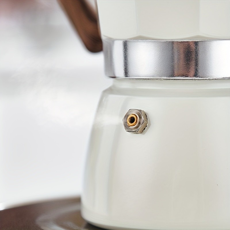 Bincoo Italian Espresso Moka Pot, Hand-Brewed Coffee Machine & Manual Coffee Grinder – Authentic Italian Café Taste at Home