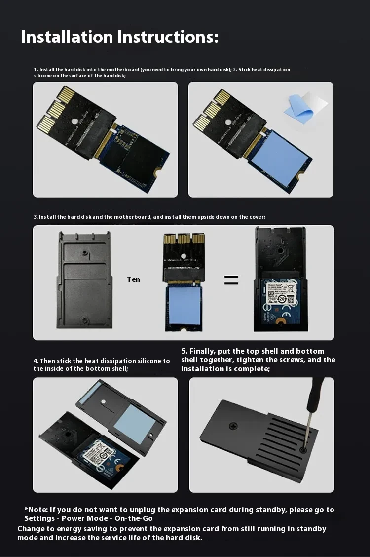 Applicable To Host Expansion Card Series Xs Host Hard Disk Switching Box
