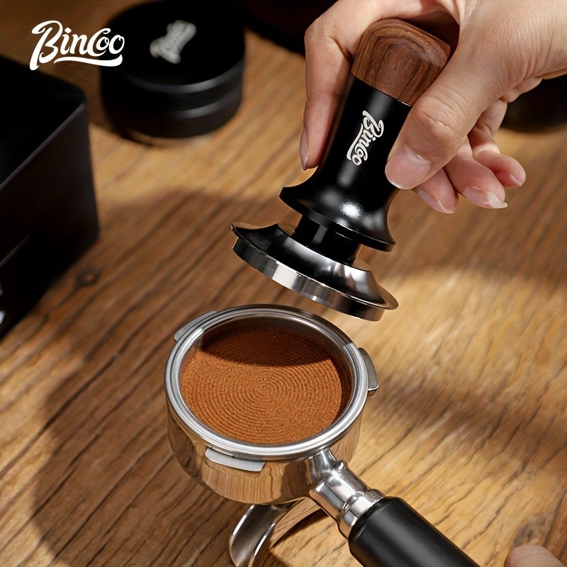 Bincoo Wooden Threaded Espresso Hammer – Italian Powder Press 51mm/58mm