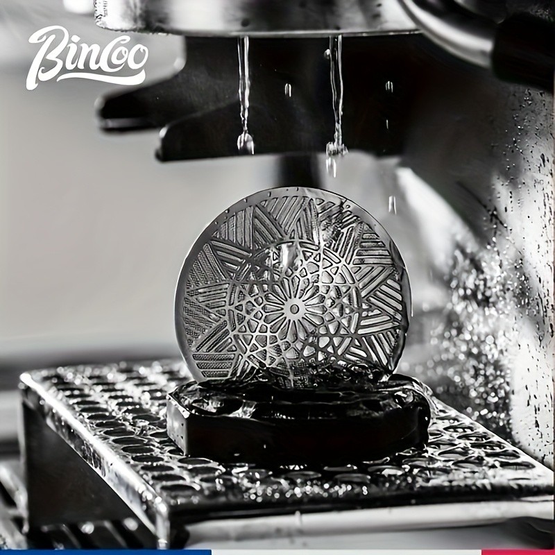 Bincoo 51mm Stainless Espresso Cake Screen – 0.8mm Reusable Extraction Filter
