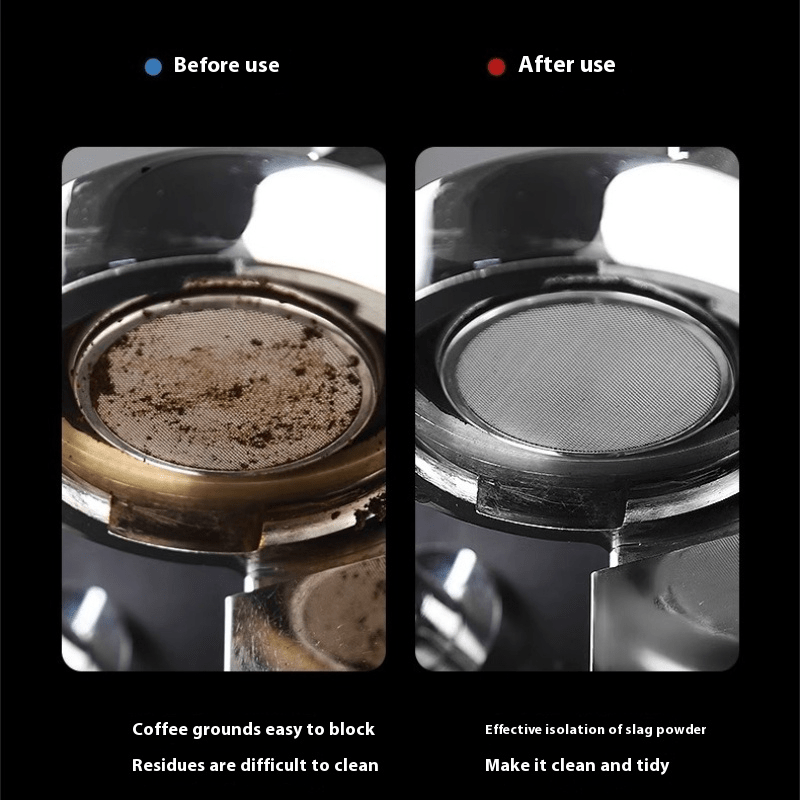 Bincoo 51mm Stainless Espresso Cake Screen – 0.8mm Reusable Extraction Filter