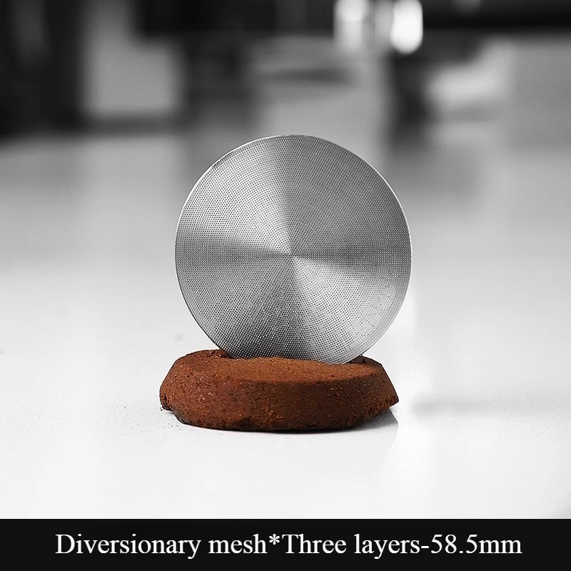 Bincoo 51mm Stainless Espresso Cake Screen – 0.8mm Reusable Extraction Filter