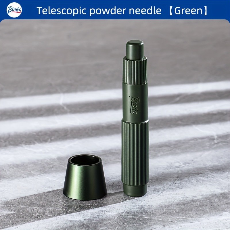 Bincoo Stainless Steel Telescopic Needle Distributor – Magnetic Mini Powder Tool