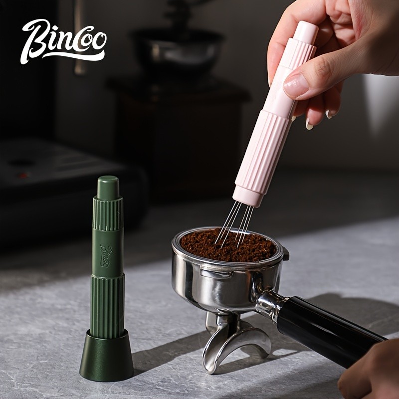 Bincoo Stainless Steel Telescopic Needle Distributor – Magnetic Mini Powder Tool