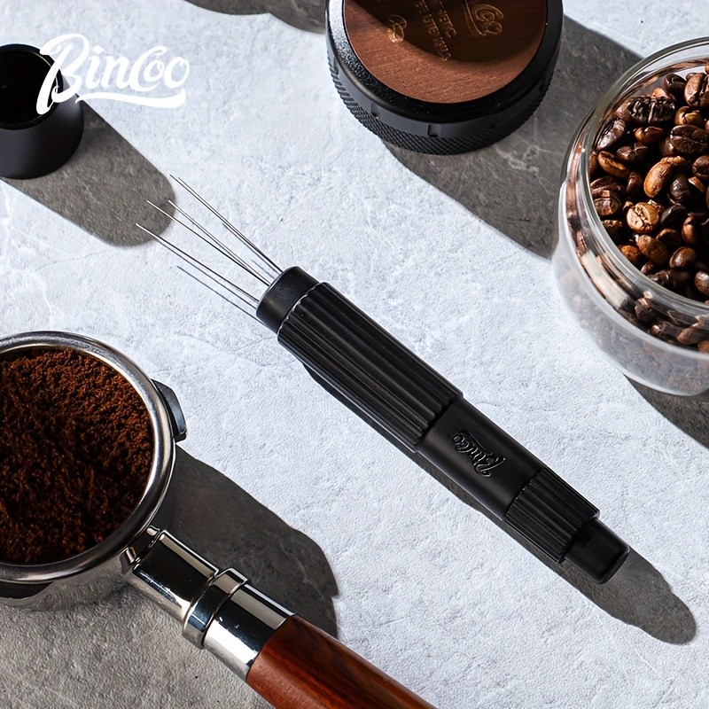 Bincoo Stainless Steel Telescopic Needle Distributor – Magnetic Mini Powder Tool