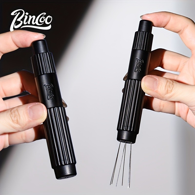 Bincoo Stainless Steel Telescopic Needle Distributor – Magnetic Mini Powder Tool