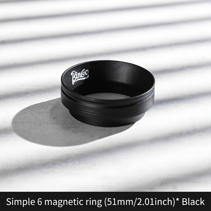 Bincoo Magnetic Espresso Dosing Funnel – Anti-Static 51mm Portafilter Ring