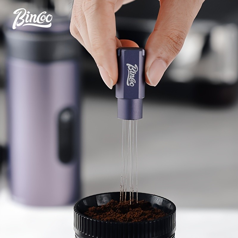 Bincoo Magnetic Coffee Powder Needle – Aluminum Alloy WDT Distribution Tool