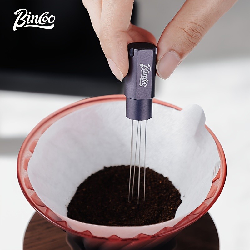 Bincoo Magnetic Coffee Powder Needle – Aluminum Alloy WDT Distribution Tool