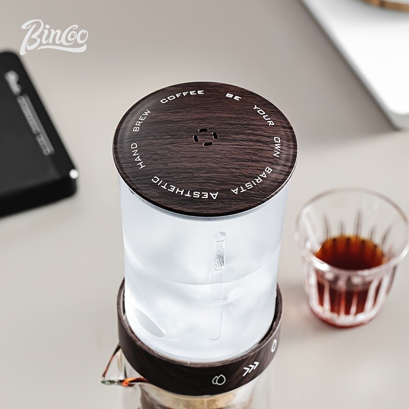 Bincoo Glass Ice Drip Coffee Pot – Portable Hand-Brew Cold Extraction Utensil