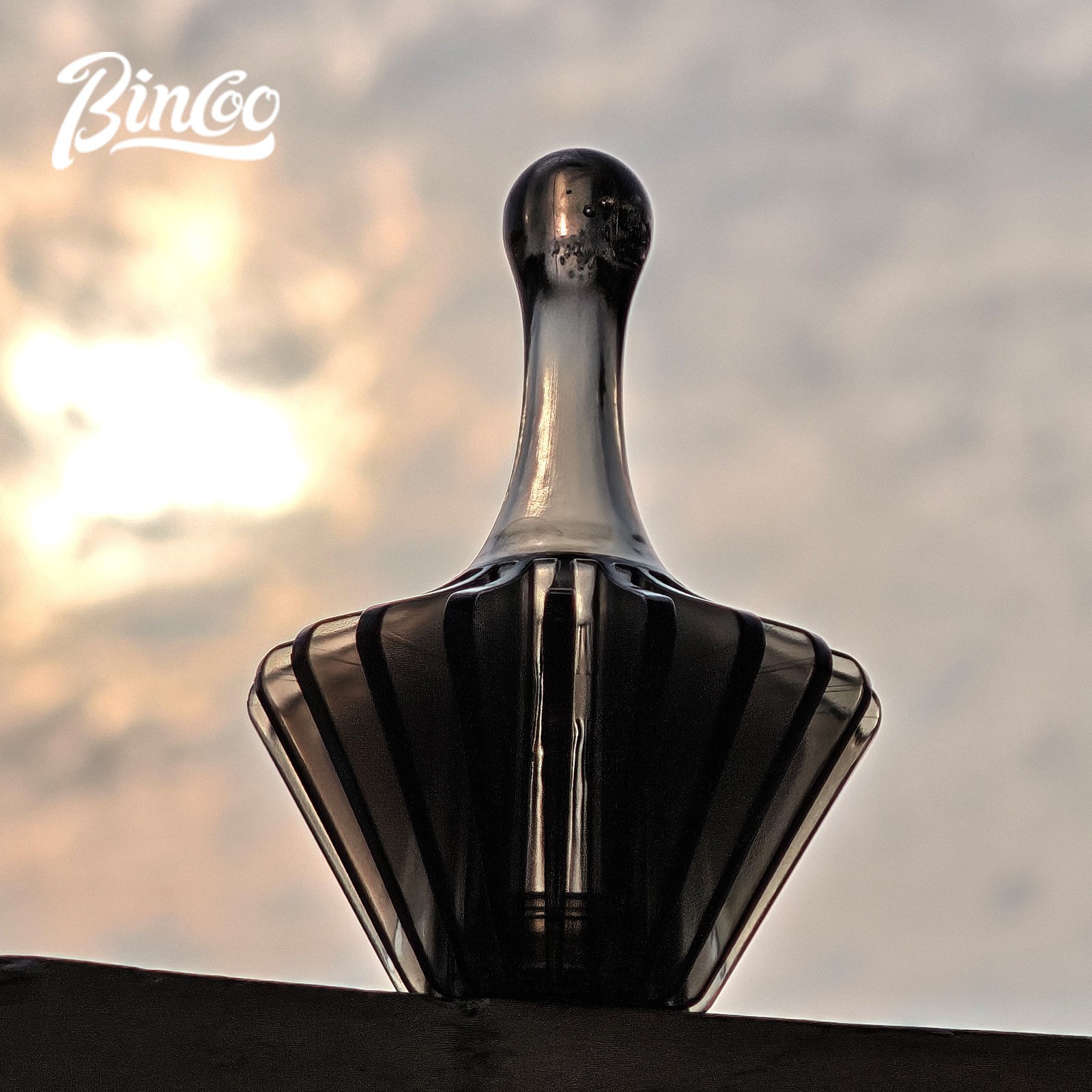 Bincoo Tritan Coffee Filter Press Tool – Heat-Resistant BPA-Free Pour-Over Accessory