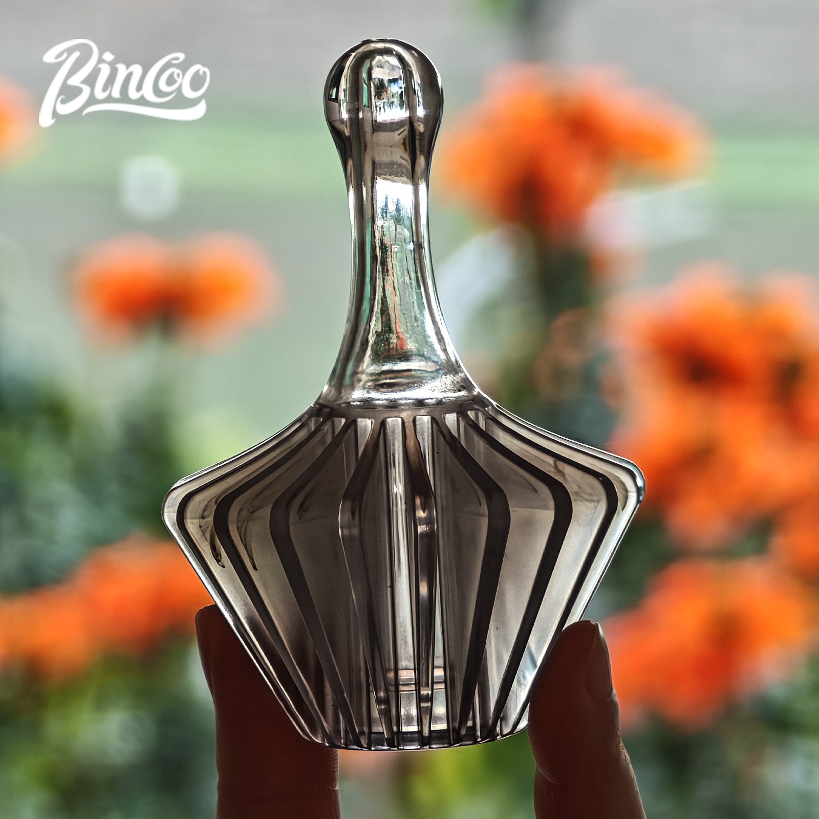 Bincoo Tritan Coffee Filter Press Tool – Heat-Resistant BPA-Free Pour-Over Accessory