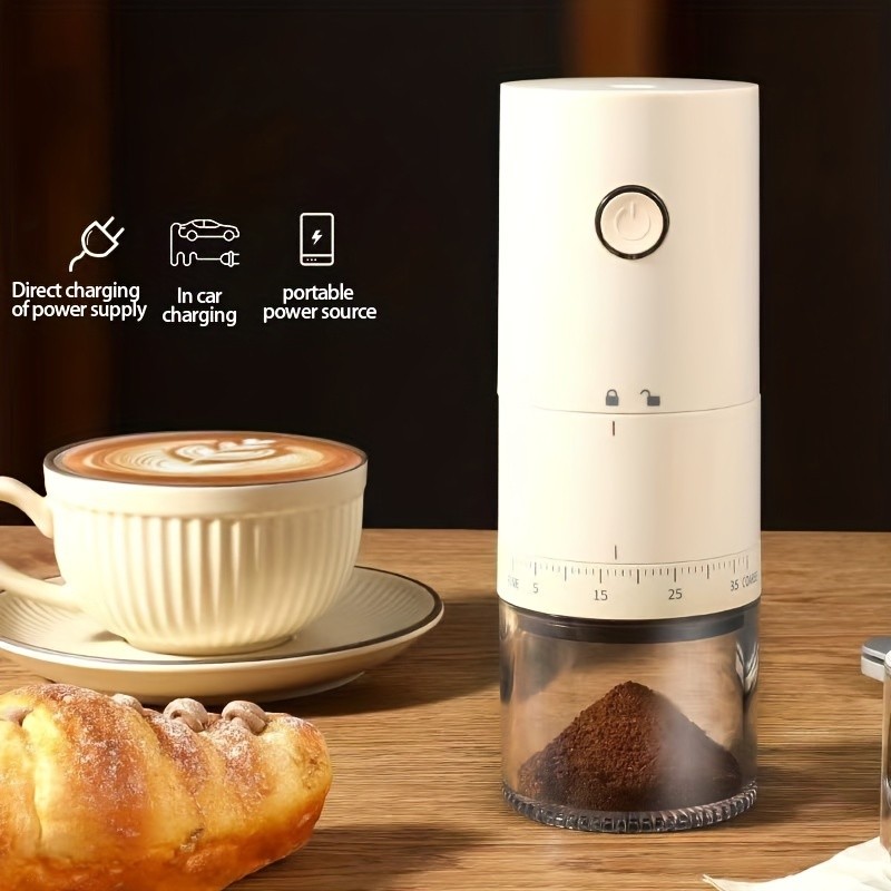 IAGREEA Adjustable Electric Coffee Grinder – 38-Setting Silent Burr Grinder for 2–12 Cups