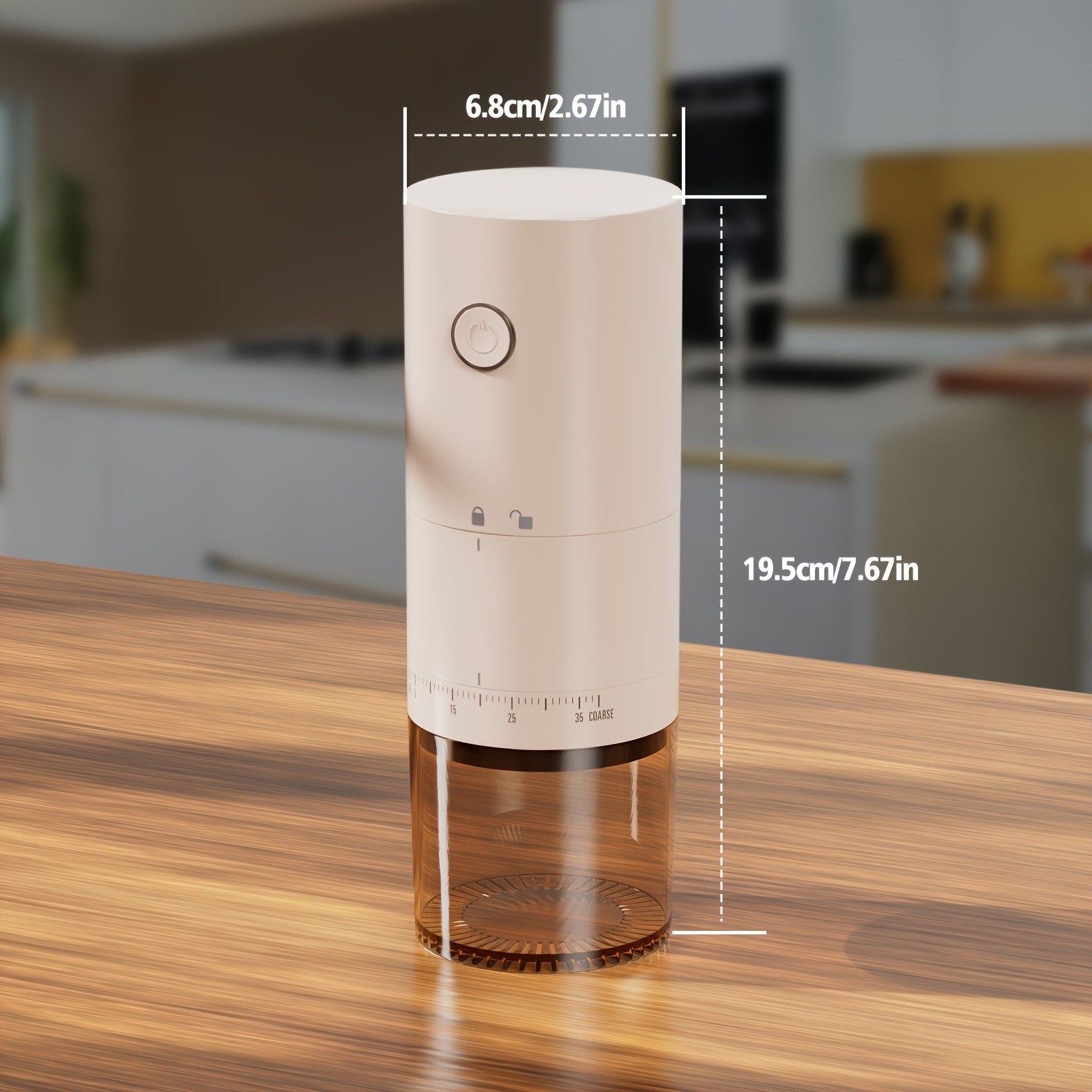 IAGREEA Precision Multi-Setting Coffee Grinder – Quiet Electric Bean & Spice Processor (2–12 Cups)