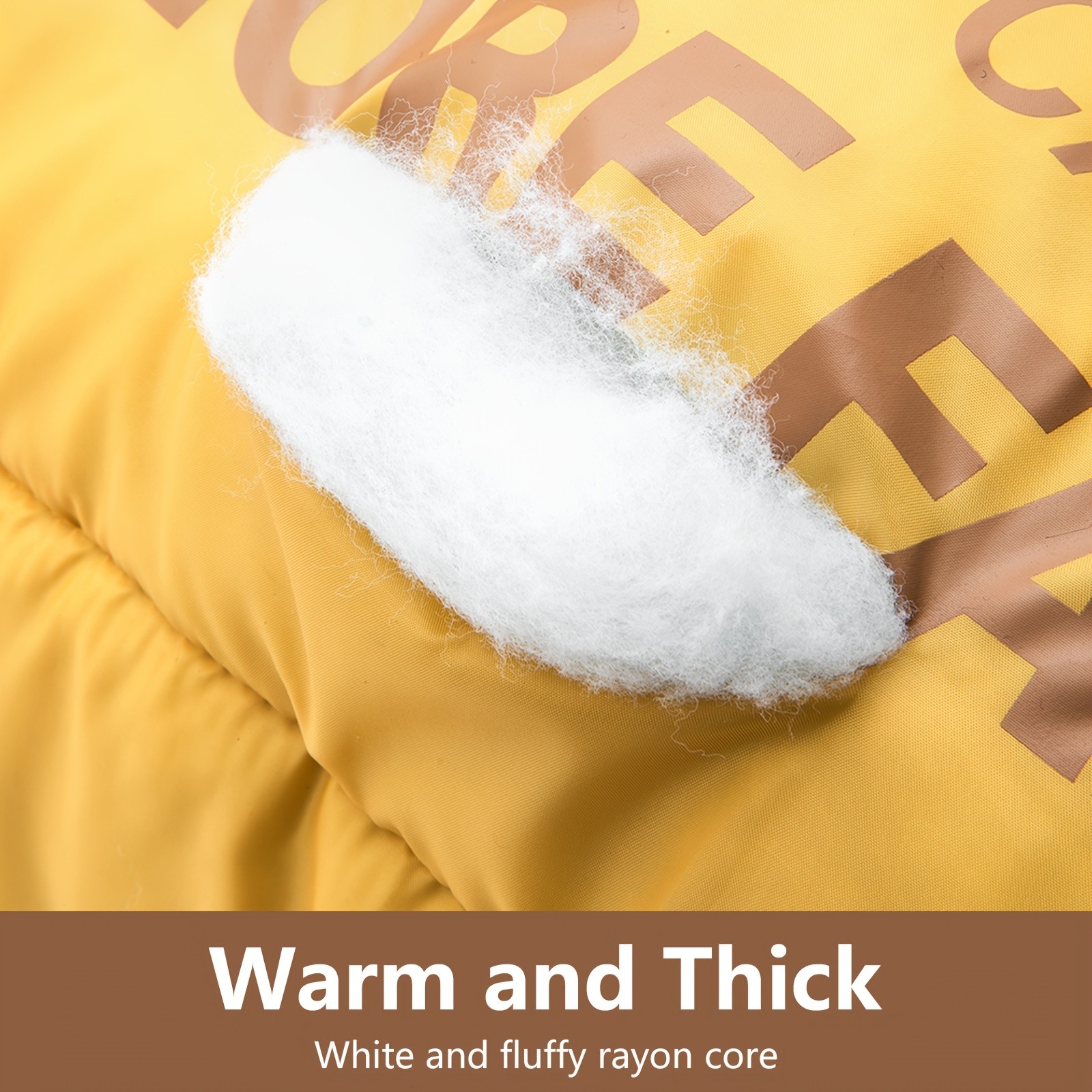 BISINNA Double Camping Sleeping Bag – Warm Thickened Outdoor Bed for Couples