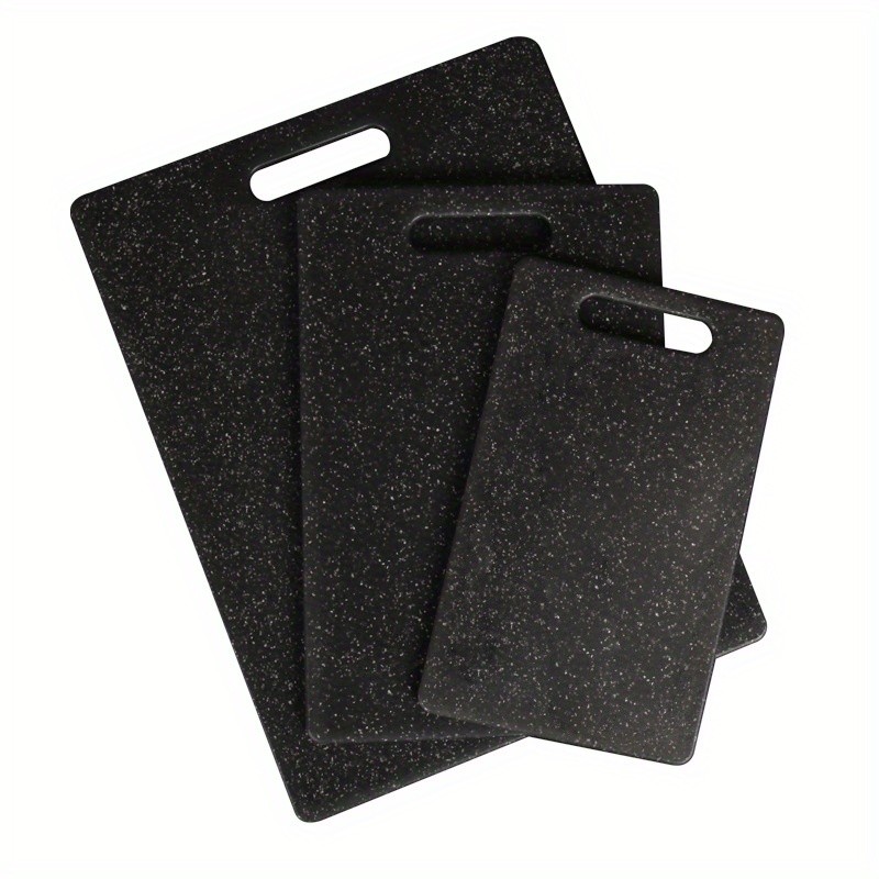 WIEZ 3pcs Home Cutting Board Set – Marble Pattern Chopping Boards for Everyday Kitchen Use