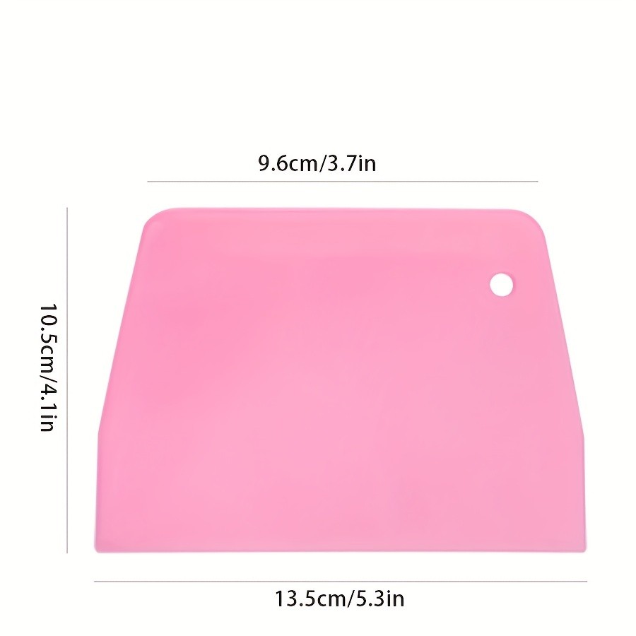 WIEZ Plastic Dough Scraper & Pastry Chopper – Essential Cutter for Smooth, Easy Dough Handling