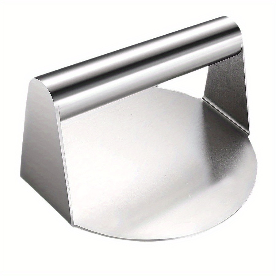 WIEZ Stainless Steel Burger Press – Heavy-Duty 15.24cm Patty Maker for Perfectly Formed Burgers