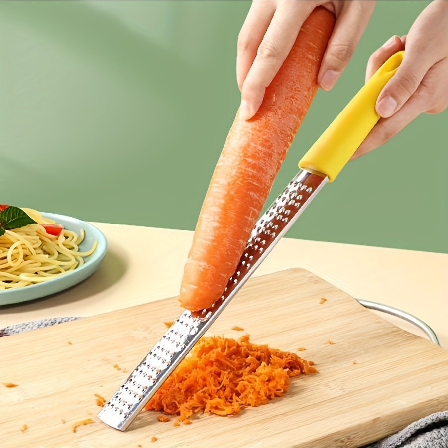 WIEZ Stainless Steel Cheese & Chocolate Grater – Sharp Wire Planer for Effortless Zesting and Fine Grating