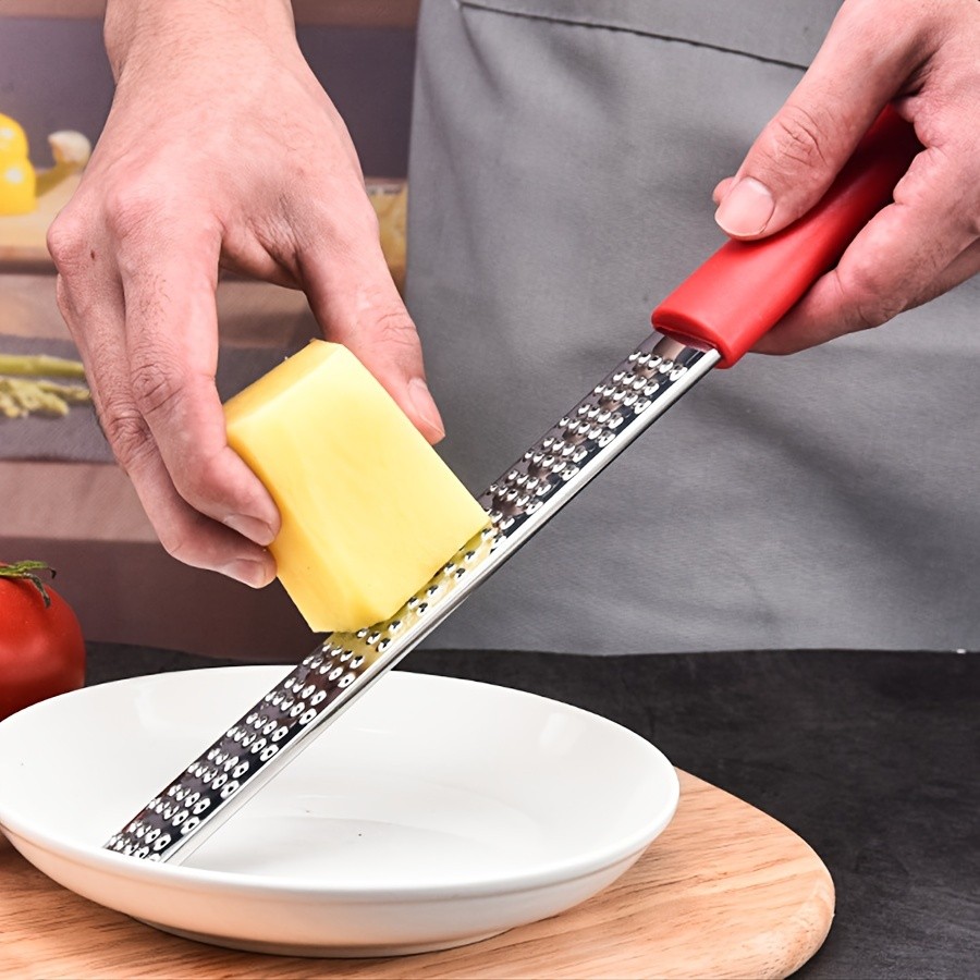 WIEZ Stainless Steel Cheese & Chocolate Grater – Sharp Wire Planer for Effortless Zesting and Fine Grating