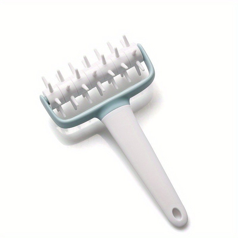 WIEZ Dough Docker & Baking Roller – Durable Plastic Tool for Perfect Pizza, Pie, and Cookie Dough Prep