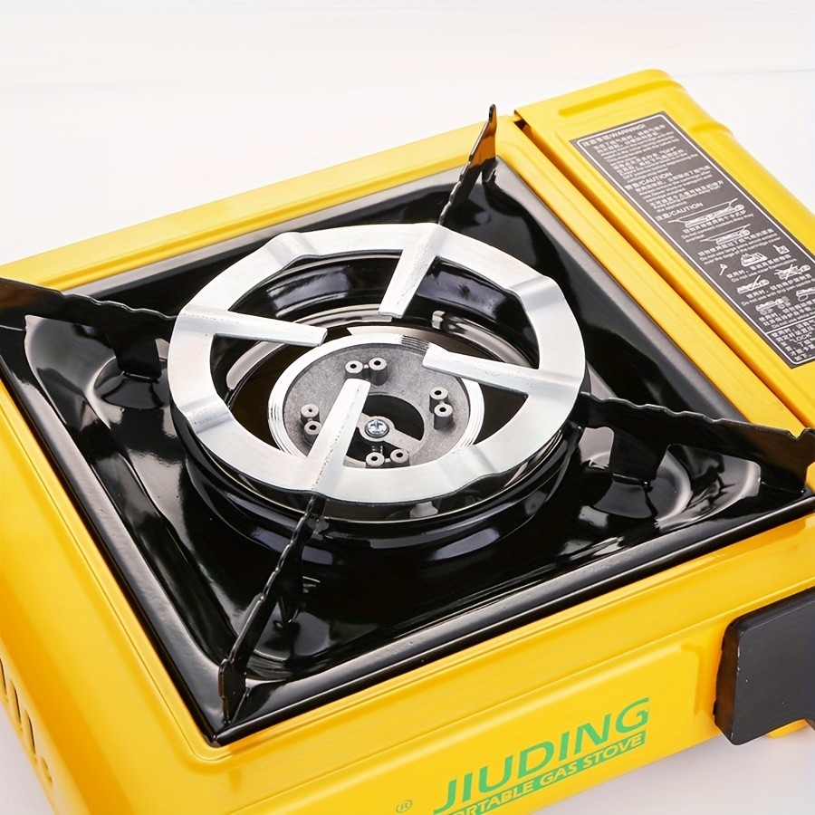 WIEZ Iron & Stainless Steel Gas Stove Reducer – Stable Wok Stand and Burner Plate for Secure Cooking Control