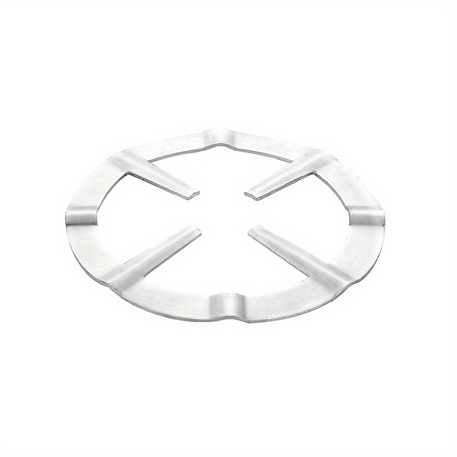 WIEZ Iron & Stainless Steel Gas Stove Reducer – Stable Wok Stand and Burner Plate for Secure Cooking Control