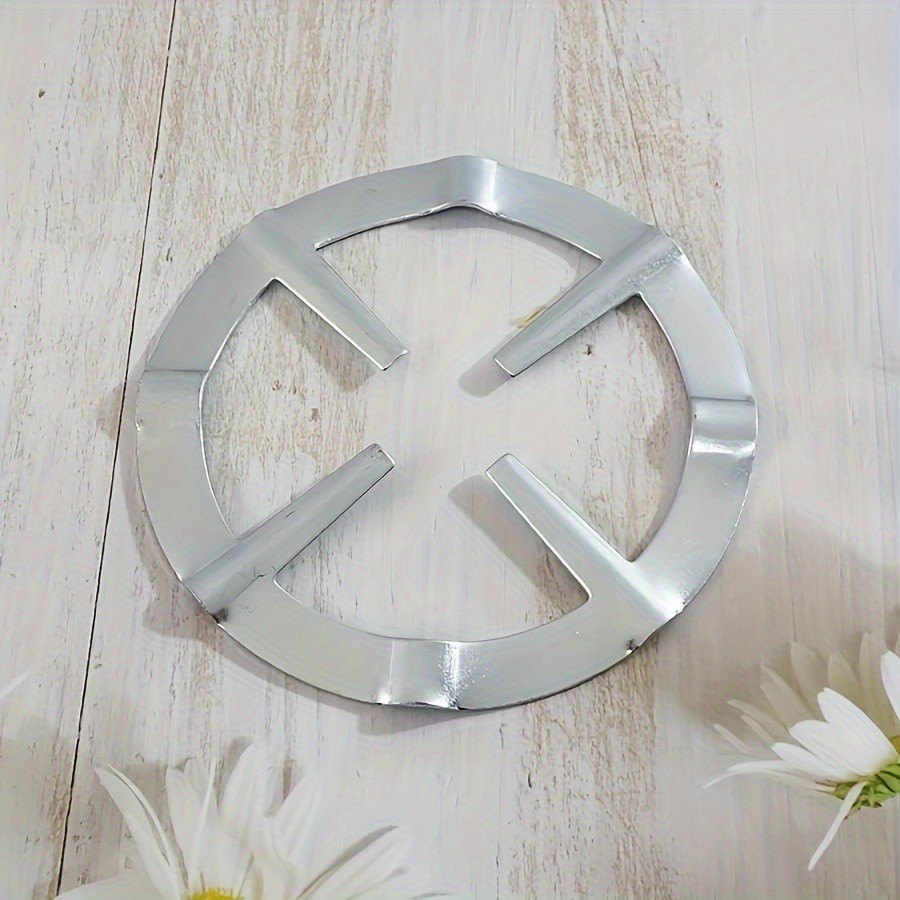 WIEZ Stainless Steel Coffee Pot Holder – Stable Gas Stove Stand for Mocha and Espresso Brewing