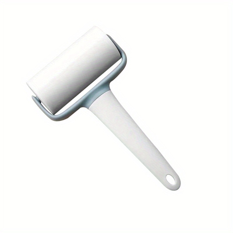 WIEZ Plastic T-Shaped Rolling Pin – Easy-Grip Dough Roller for Pizza, Pies, Biscuits & Dumplings