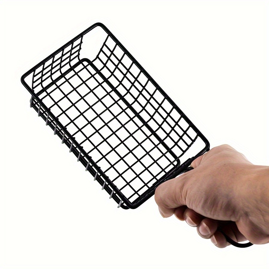 WIEZ Stainless Steel Snack & Fryer Basket – Multi-Purpose Mesh Holder for Serving, Straining & Baking