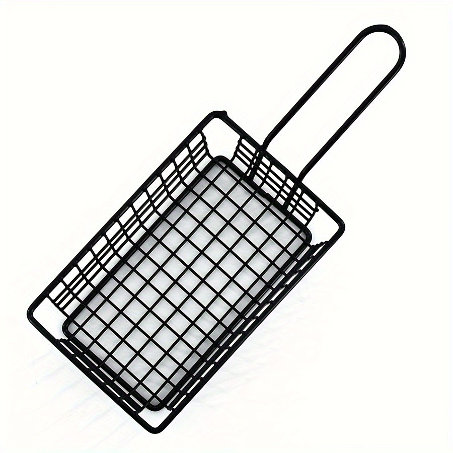 WIEZ Stainless Steel Snack & Fryer Basket – Multi-Purpose Mesh Holder for Serving, Straining & Baking