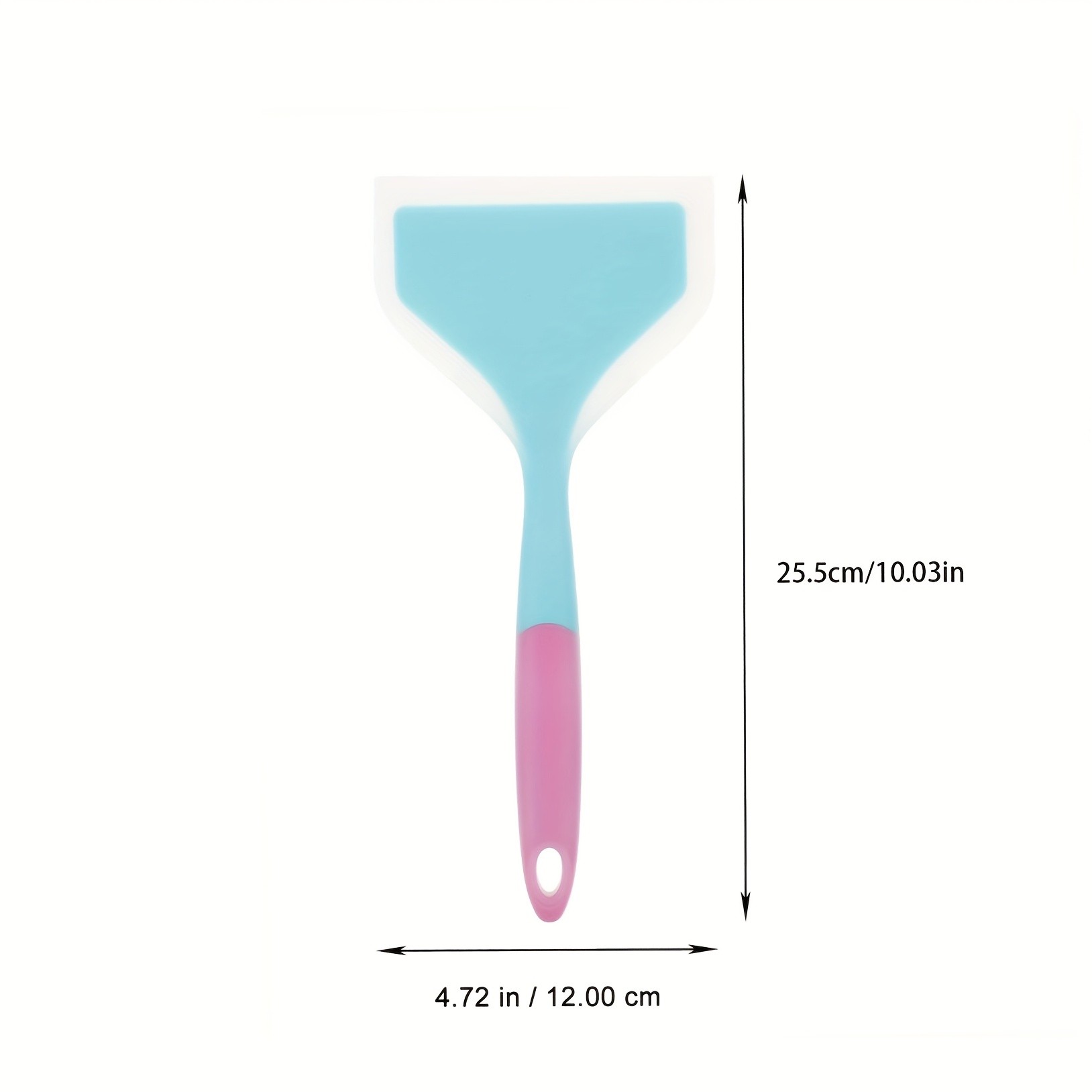 WIEZ Wide-Head Silicone Cooking Spatula – Non-Stick Heat-Resistant Tool for Pancakes, Pizza, Steaks & Daily Cooking