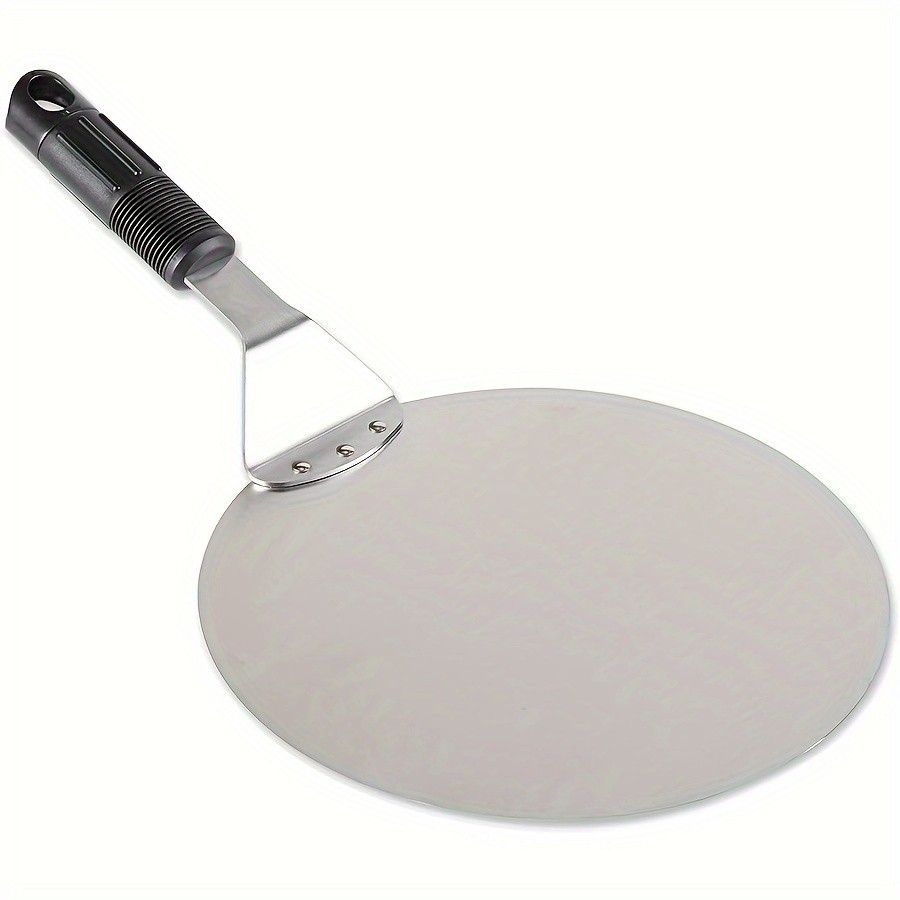 WIEZ Stainless Steel Pizza Spatula – 30.5cm Non-Stick Cake Lifter with Anti-Scald Handle for Professional Baking