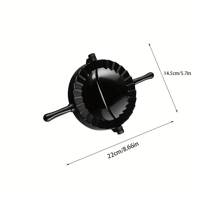 WIEZ Plastic Dumpling & Tortilla Press – Durable Round Mold for Easy Dough Shaping & Holiday Baking