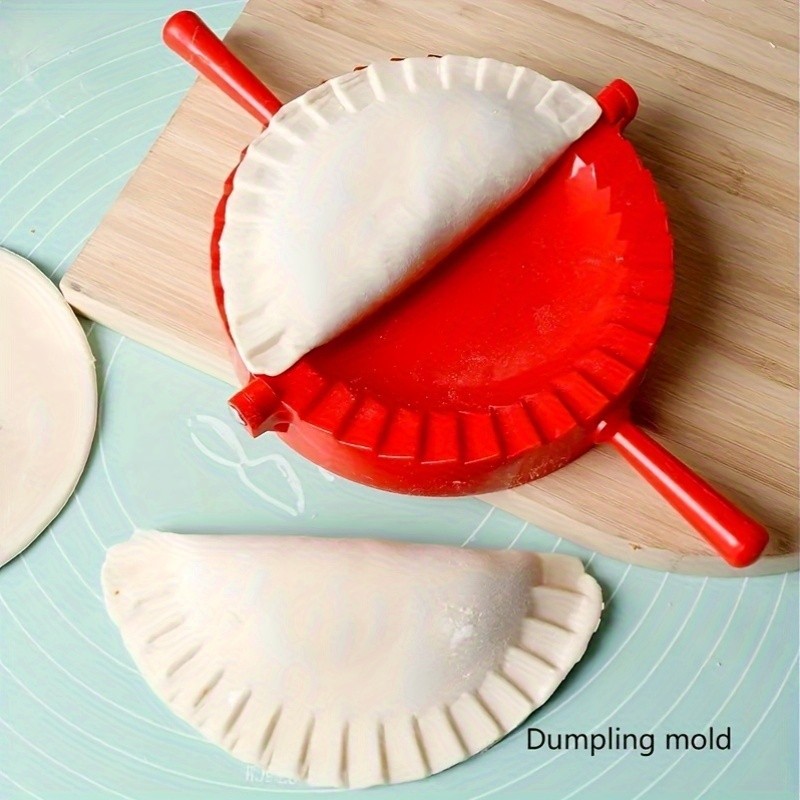 WIEZ Plastic Dumpling & Tortilla Press – Durable Round Mold for Easy Dough Shaping & Holiday Baking