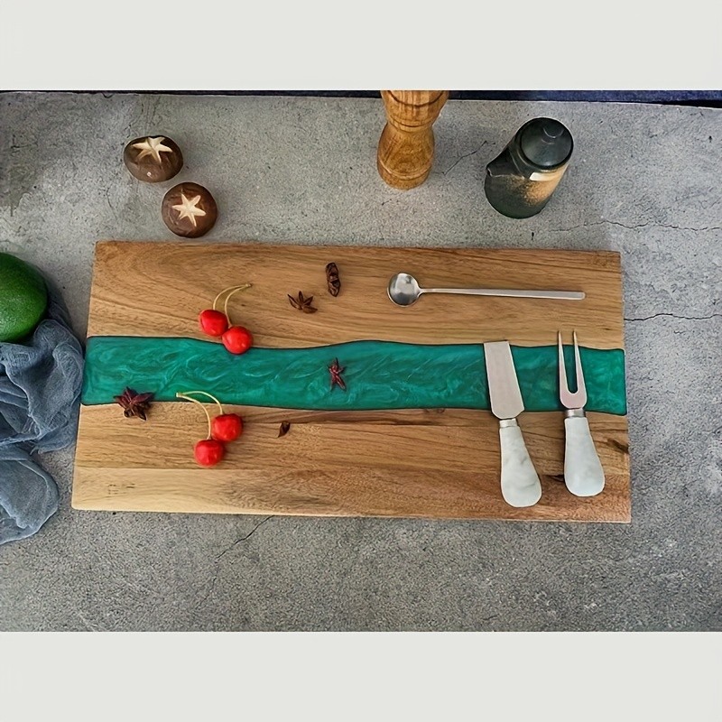 WIEZ Acacia Wood Durable Cutting Board – Crack-Resistant, Easy-Clean Board for Meat, Cheese, Bread & Fresh Produce