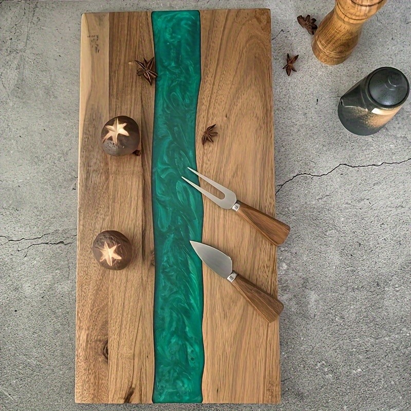 WIEZ Acacia Wood Durable Cutting Board – Crack-Resistant, Easy-Clean Board for Meat, Cheese, Bread & Fresh Produce